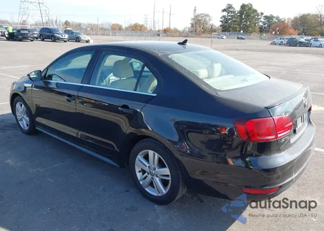 2013 Volkswagen Jetta Hybrid Sel из США, поврежденный, VIN 3VW637AJ6DM278791
